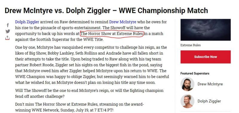 WWE极限规则大赛再次更换名字?更多比赛名单被透露!
